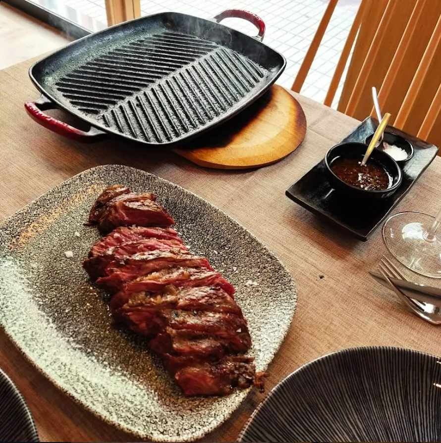 Plato de parrilla en El Pecado, Gijón