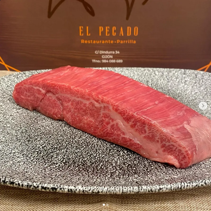 Vacío Wagyu Japonés A5 Kagoshima